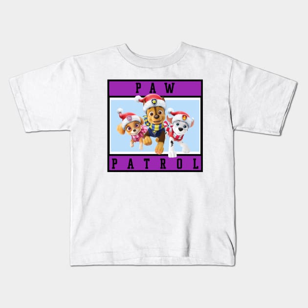 paw patrol Kids T-Shirt by youne street